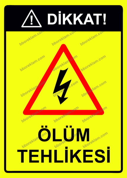 Baba Güvenlik Uyarı İşaretleri, İş Güvenliği Levhaları