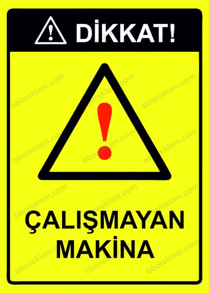 Baba Güvenlik Uyarı İşaretleri, İş Güvenliği Levhaları