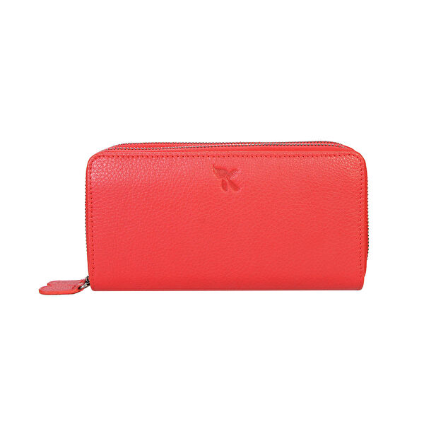 Karalı Deri Kadın Cüzdan