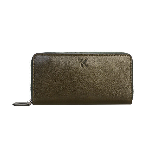 Karalı Deri Kadın Cüzdan