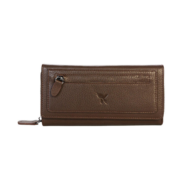 Karalı Deri Kadın Cüzdan