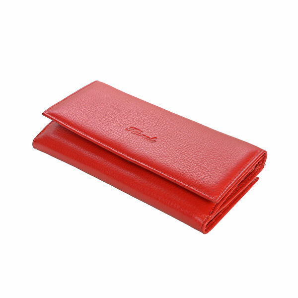 Karalı Deri Kadın Cüzdan