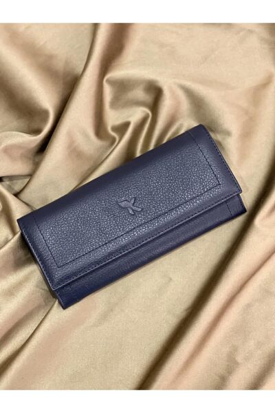 Karalı Deri Kadın Cüzdan