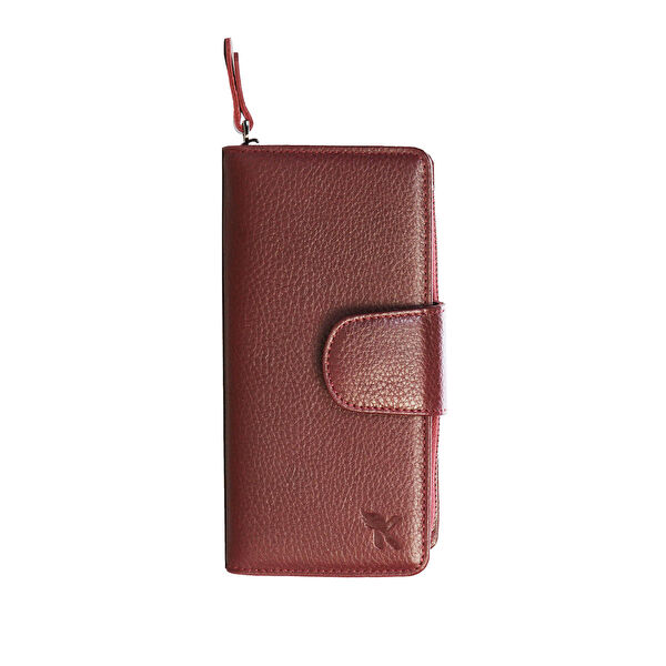 Karalı Deri Kadın Cüzdan