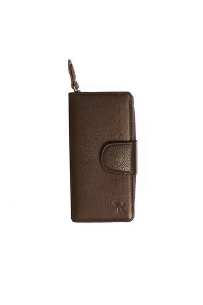 Karalı Deri Kadın Cüzdan