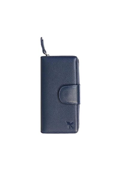 Karalı Deri Kadın Cüzdan