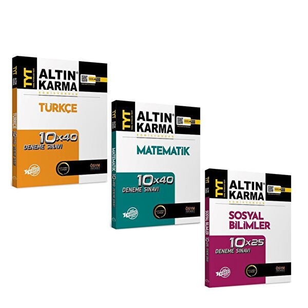 Altın Karma Yayınları Sınav Hazırlık