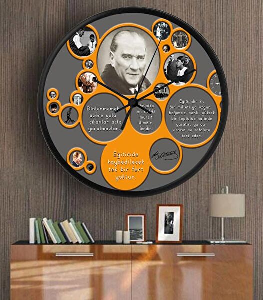 BD DİGİTAL Dekoratif Duvar Saati