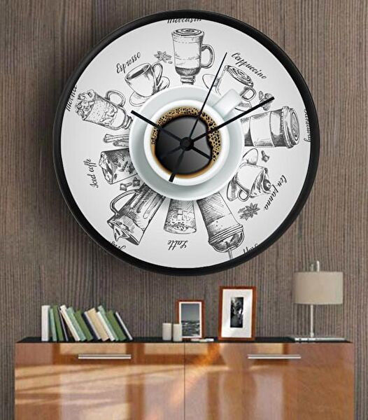 BD DİGİTAL Dekoratif Duvar Saati