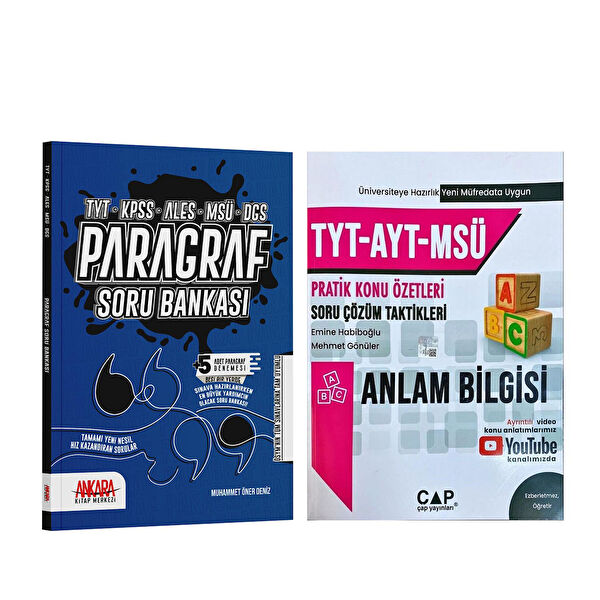 Çap Yayınları Sınav Hazırlık