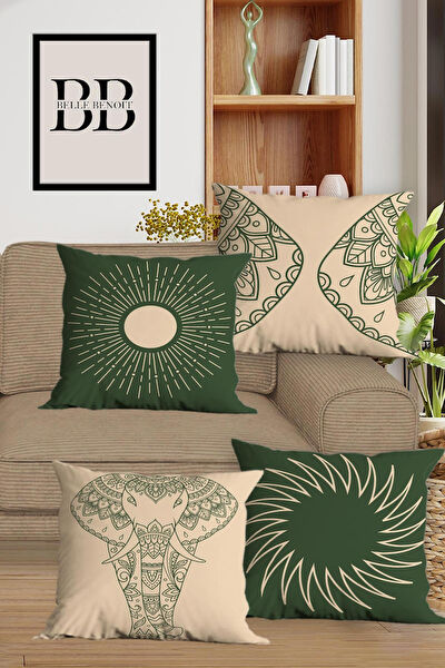 Belle Benoit Home Dekoratif Yastık, Kırlent, Kılıf