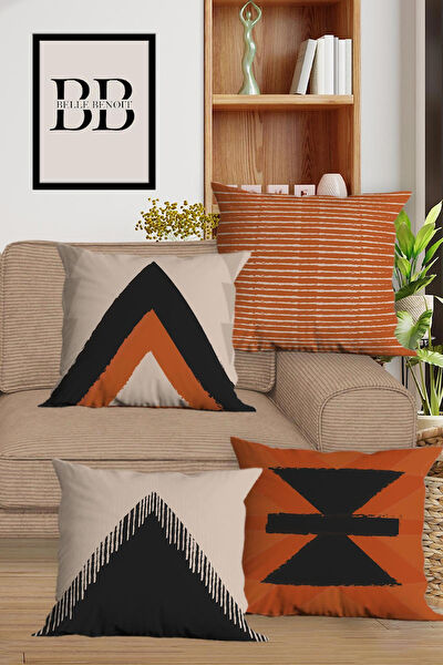 Belle Benoit Home Dekoratif Yastık, Kırlent, Kılıf