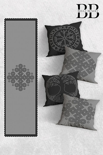 Belle Benoit Home Dekoratif Yastık, Kırlent, Kılıf