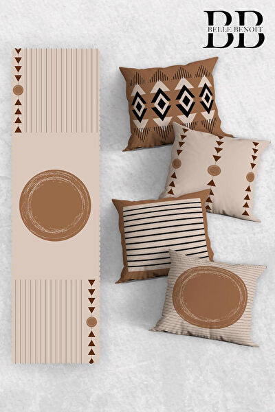 Belle Benoit Home Dekoratif Yastık, Kırlent, Kılıf