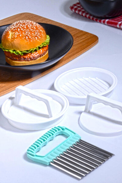 Bev Kitchen Hamburger Yapma Aparatı