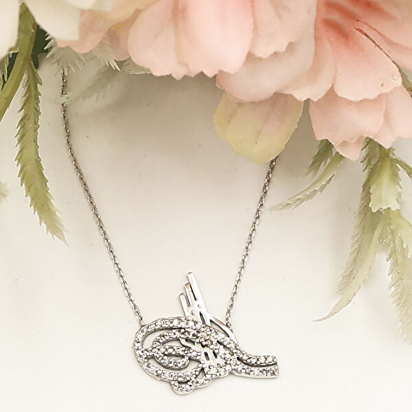 Besen Gümüş Kolye