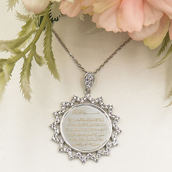 Besen Gümüş Kolye