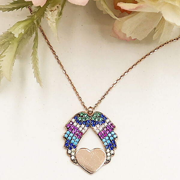 Besen Gümüş Kolye