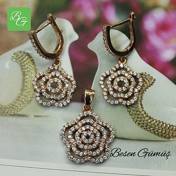 Besen Gümüş Takı Seti