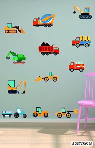 Bizerk Görsel Dekoratif Sticker