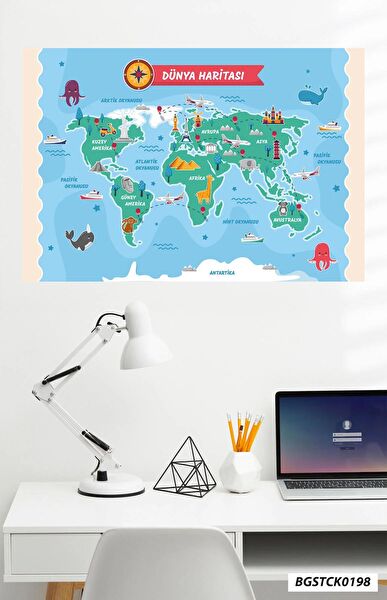 Bizerk Görsel Dekoratif Sticker