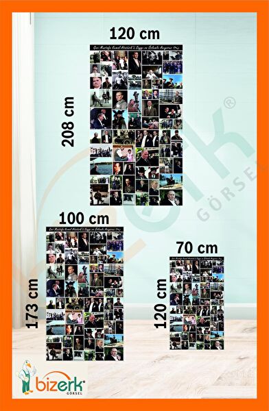 Bizerk Görsel Dekoratif Sticker