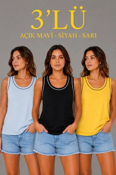 Butik İstanbul Kadın Atlet, Body