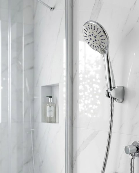 Eco Lounge Duş Başlığı, Spirali, Seti
