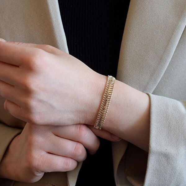 Lilarote Altın Bileklik