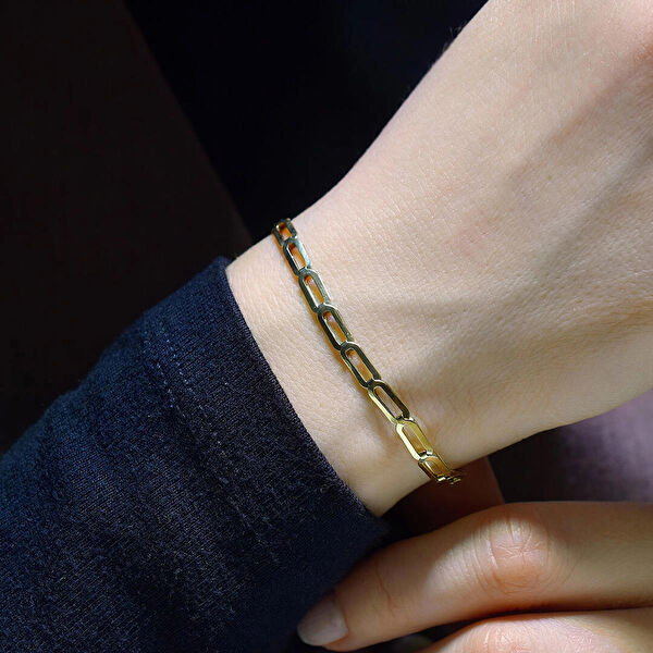 Lilarote Altın Bileklik