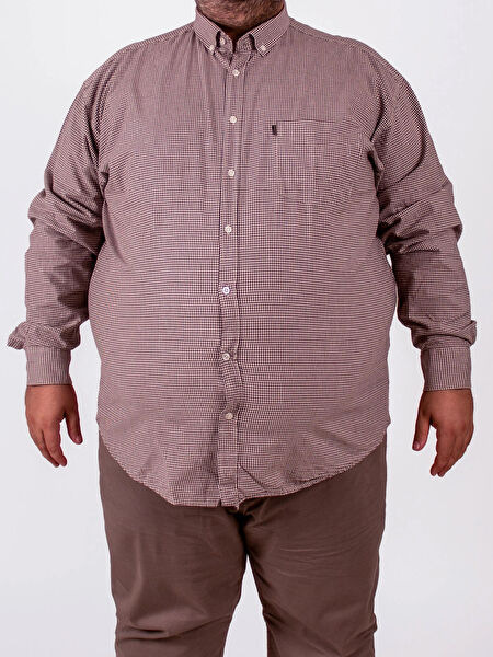 BOLDMAN Erkek Büyük Beden Gömlek