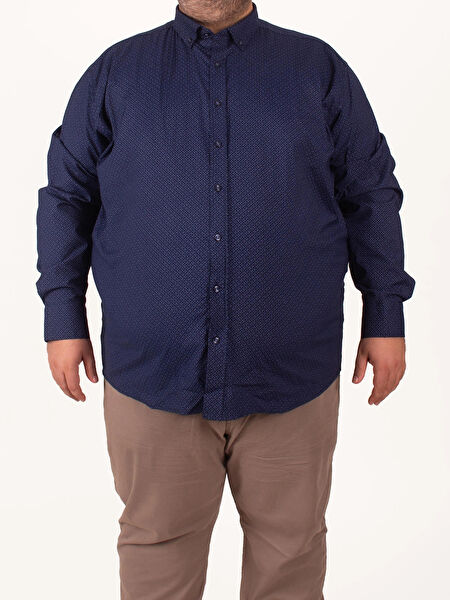 BOLDMAN Erkek Büyük Beden Gömlek