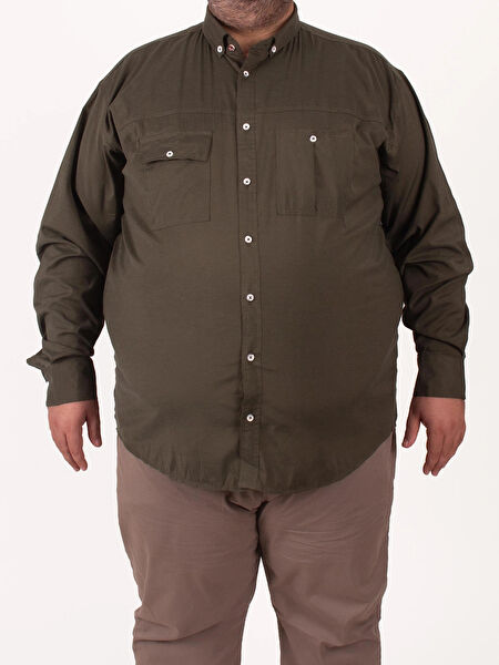 BOLDMAN Erkek Büyük Beden Gömlek