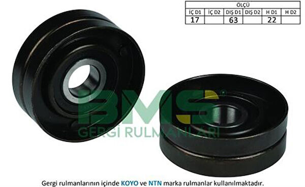 BMS Alternatör Rulmanı