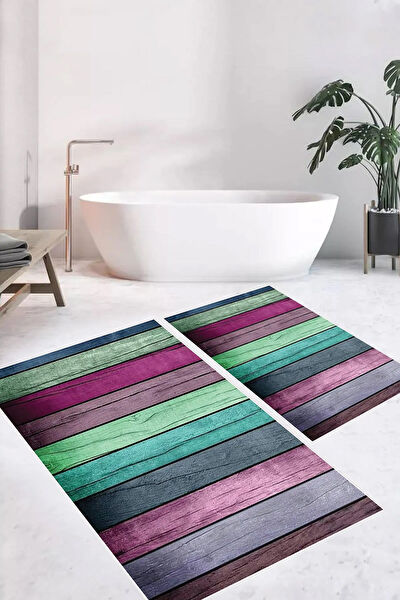 Carmine Carpet Banyo Paspası, Klozet Takımı