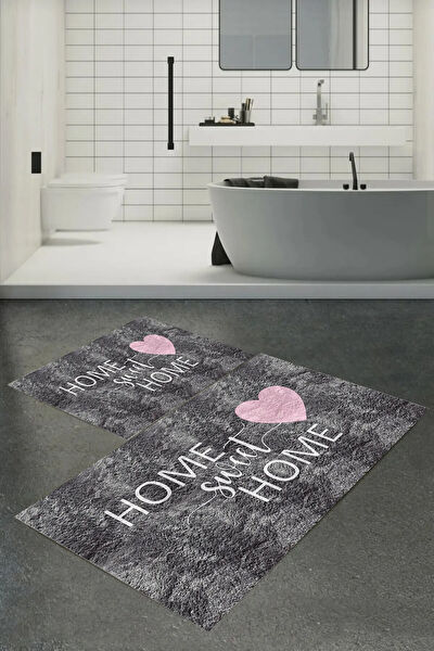 Carmine Carpet Banyo Paspası, Klozet Takımı