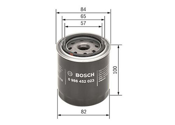 Bosch Yağ Filtreleri