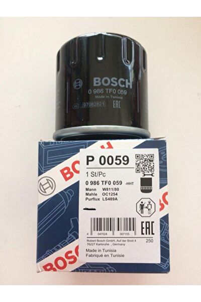 Bosch Yağ Filtreleri
