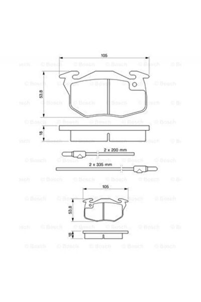 Bosch Fren Balataları