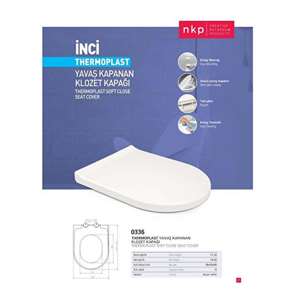 Nkp Klozet Kapağı