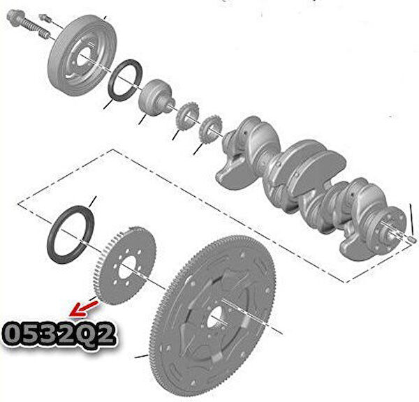 Orjinal Volant Krank Sensörü