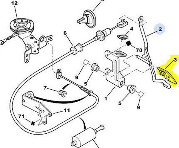 Orjinal Pedal Lastiği