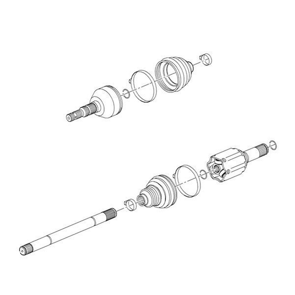 Orjinal Aks Körük & Kafası