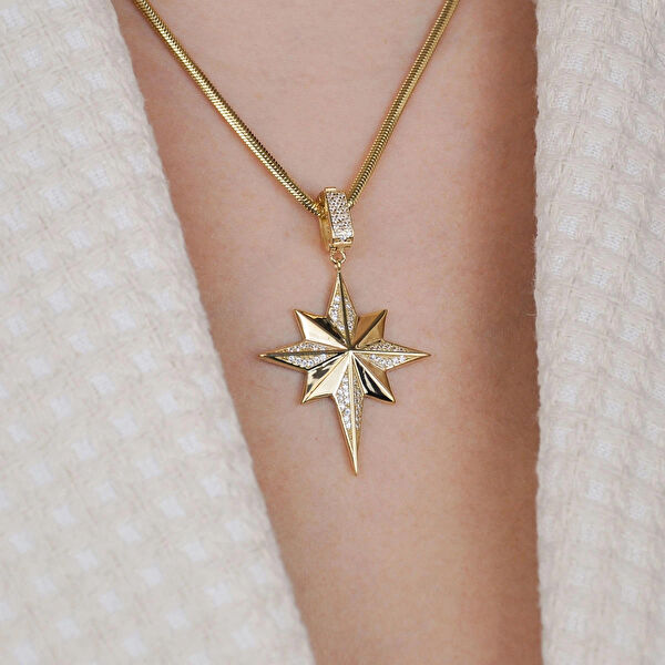 Burcu Kuyumcu Altın Kolye