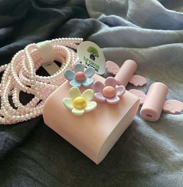 Brokoli Home Şarj Kablo Koruyucu