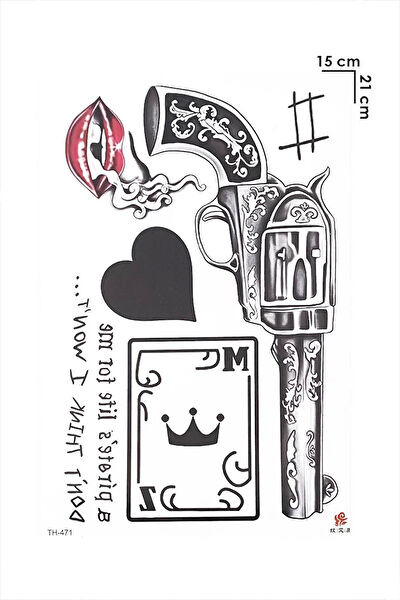 Barly Geçici Dövme, Şablonları