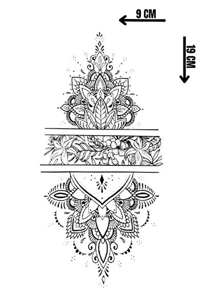 Barly Geçici Dövme, Şablonları