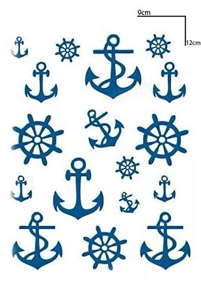 Barly Geçici Dövme, Şablonları