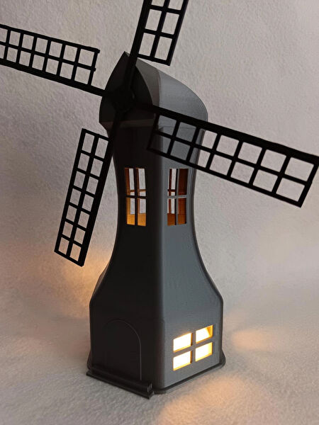 Bayan Rottenmeier Dekoratif Fener Mumluk