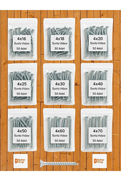 Brati Hand Tools Vida, Çivi, Somun, Dübel